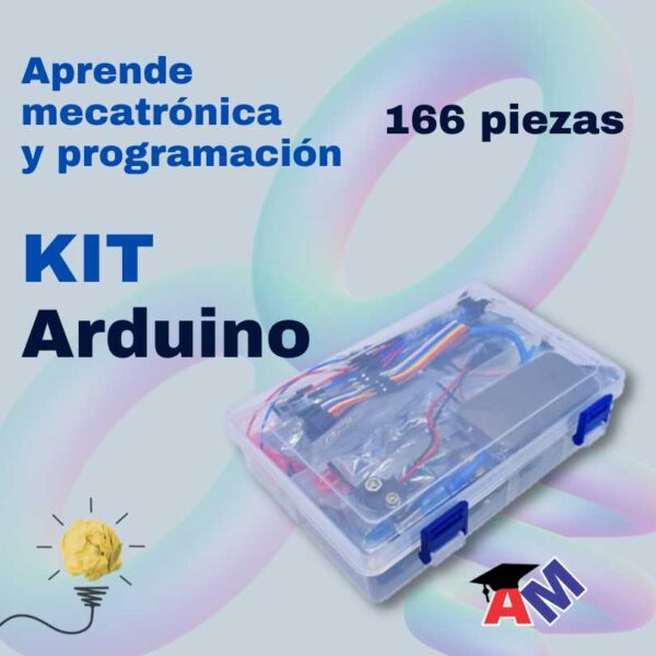 Ideal para principiantes y entusiastas, este arduino startet kit te ofrece todo lo necesario para comenzar a crear tus propios proyectos innovadores